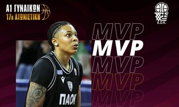 Α1 Γυναικών: Η Γουίλιαμς MVP της 17ης αγωνιστικής