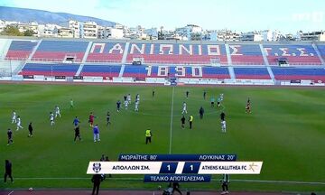 Απόλλων Σμύρνης - Καλλιθέα 1-1 | HIGHLIGHTS