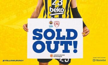 Ανακοίνωσε sold out με τον Ολυμπιακό η Φενέρμπαχτσε