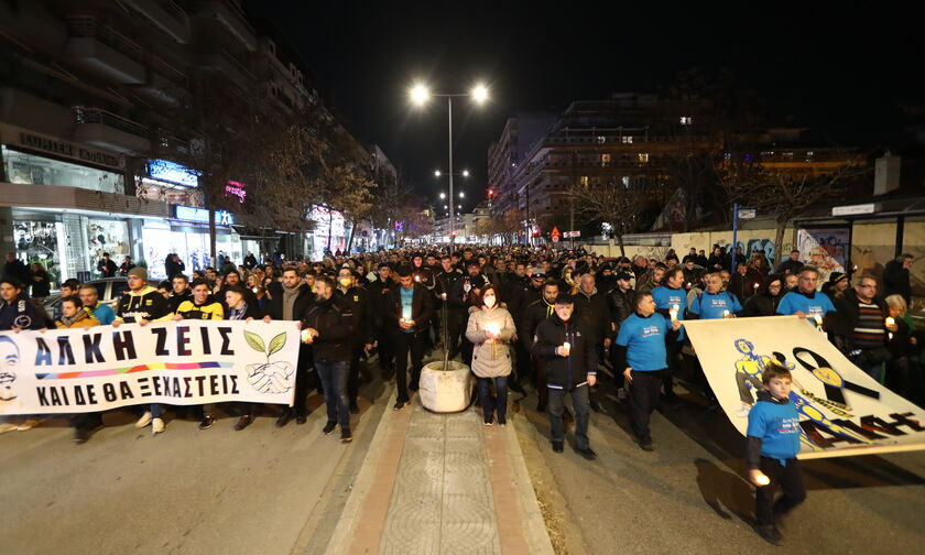 Πλήθος κόσμου τίμησε τη μνήμη του Άλκη