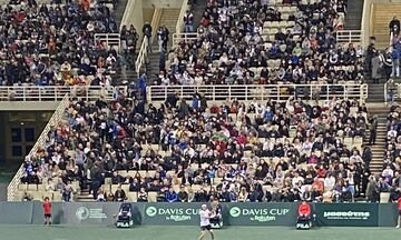 Davis Cup: Ενός λεπτού σιγή στη μνήμη των δύο πιλότων