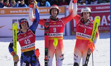 Ασημένιο μετάλλιο στο Παγκόσμιο σκι ο Γκινής