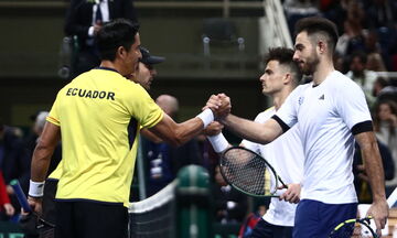 Davis Cup: Πρώτη νίκη για τον Ισημερινό κόντρα στην Ελλάδα 