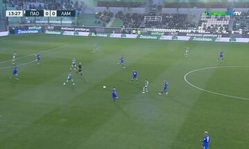 Παναθηναϊκός - Λαμία | 1-0 ο Κλάινχαϊσλερ, άψογη ενέργεια του Ιωαννίδη