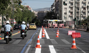Κέντρο Αθήνας: Κυκλοφοριακές ρυθμίσεις από τη Δευτέρα 13 Φεβρουαρίου λόγω έργων