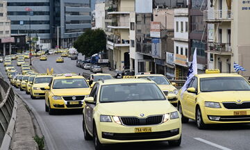 Χωρίς ταξί αύριο Δευτέρα η Αττική από τις 14:00 έως τις 20:00