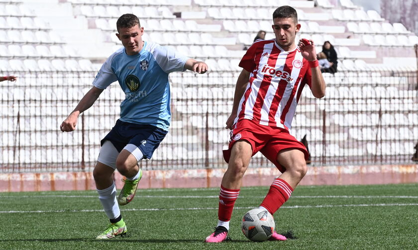 Πρωτάθλημα Εφήβων Κ17: Νέα νίκη ο Ολυμπιακός (2-0 τον Απόλλωνα), σταθερά στο +6 από τον Παναθηναϊκό