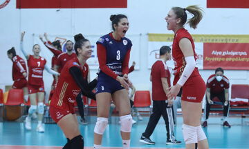 Volley League Γυναικών: Ο Ολυμπιακός υποχρέωσε τον ΠΑΟΚ στη δεύτερη ήττα του (3-2)