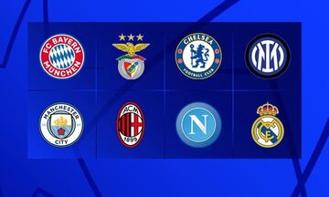 Champions League: Οι ομάδες που προκρίθηκαν στα προημιτελικά