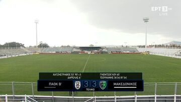 ΠΑΟΚ Β' - Μακεδονικός 3-3 | HIGHLIGHTS