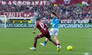 Τορίνο - Νάπολι: Άψογη συνεργασία, ξανά γκολ με κεφαλιά ο Οσιμέν (0-3)