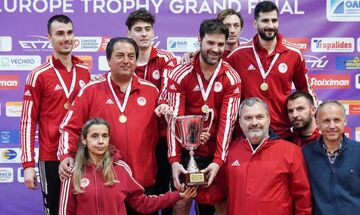 Πινγκ Πονγκ: Σήκωσε το Europe Trophy Cup ο Ολυμπιακός!