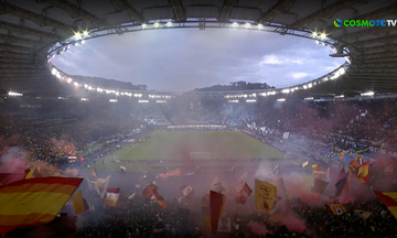 Λάτσιο - Ρόμα: Φανταστική ατμόσφαιρα στο derby della Capitale