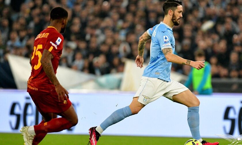 Serie A: Λάτσιο - Ρόμα 1-0: Οι γαλάζιοι πήραν το ντέρμπι και ανέβηκαν στη δεύτερη θέση 