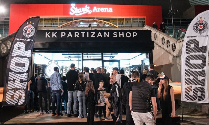 Παρτιζάν-Ολυμπιακός: Κατάμεστη η Stark Arena
