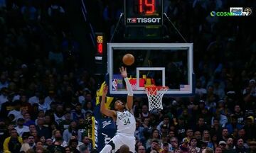 Πού έφτασε ο Γιάννης! Το ασύλληπτο tip in του Greek Freak!