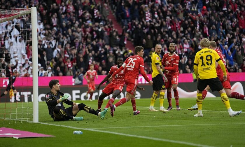 Bundesliga: Πάρτι τίτλου η Μπάγερν απέναντι στη «λίγη» Ντόρτμουντ (4-2)!