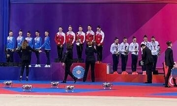Παγκόσμιο Kύπελλο Ρυθμικής: Αργυρό μετάλλιο στην Σόφια η Εθνική ανσάμπλ!