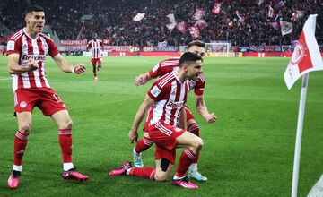 Ολυμπιακός - ΠΑΟΚ 3-1: Τα τρία γκολ των «ερυθρολεύκων» (vid)