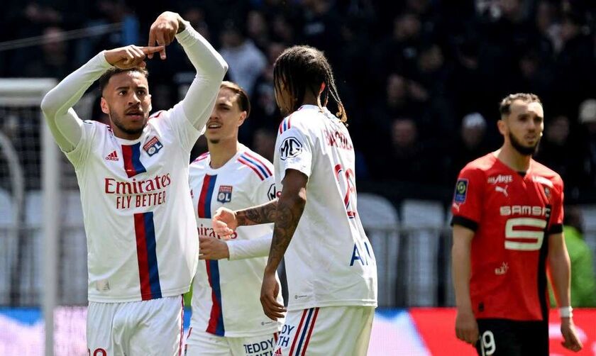 Ligue 1: Ανατροπή η Λιόν (3-1) «φρέναρε» την Ρεν και «βλέπει» Ευρώπη