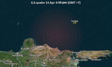 Ισχυρός σεισμός 6,6 Ρίχτερ στην Ινδονησία