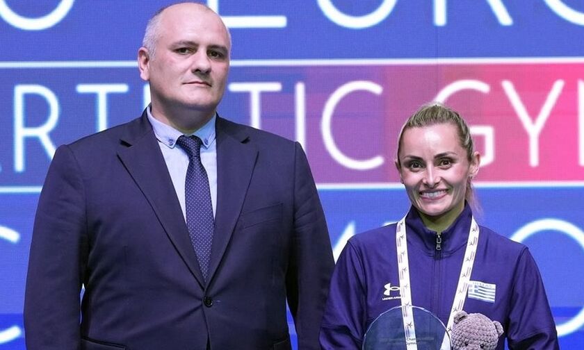 Ευρωπαϊκό Πρωτάθλημα Ενόργανης Γυμναστικής: Η Μιλλούση βραβεύτηκε ως αθλήτρια-σύμβολο 