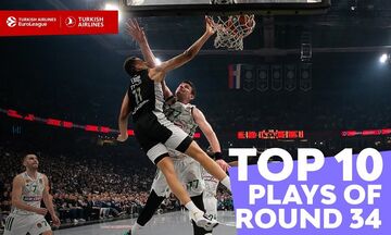 EuroLeague: Με τρομερά καρφώματα το Top-10 της τελευταίας αγωνιστικής