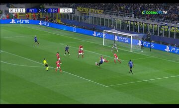 Ίντερ - Μπενφίκα | 1-0 με αριστουργηματική εκτέλεση Μπαρέλα!