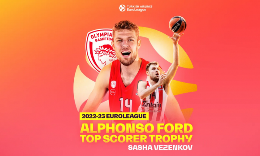 EuroLeague: Πρώτος σκόρερ ο Βεζένκοφ, πλώρη για MVP!