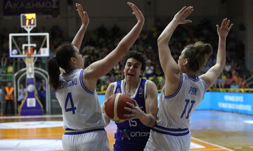 Ελλάδα - Ιταλία 40-93: Βαριά ήττα η Εθνική γυναικών