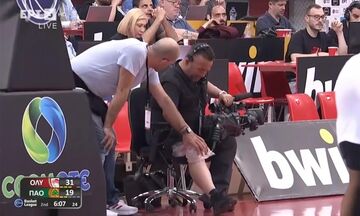 Cameraman τραυματίστηκε από τον Μπολομπόι