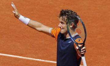 Roland Garros: Στα προημιτελικά ο Κάσπερ Ρουντ - Πέρασε και η Χαντάντ Μάια (highlights)