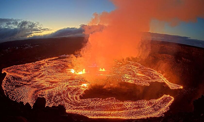 Χαβάη: Εξερράγη ξανά το ηφαίστειο Κιλαουέα (vid)