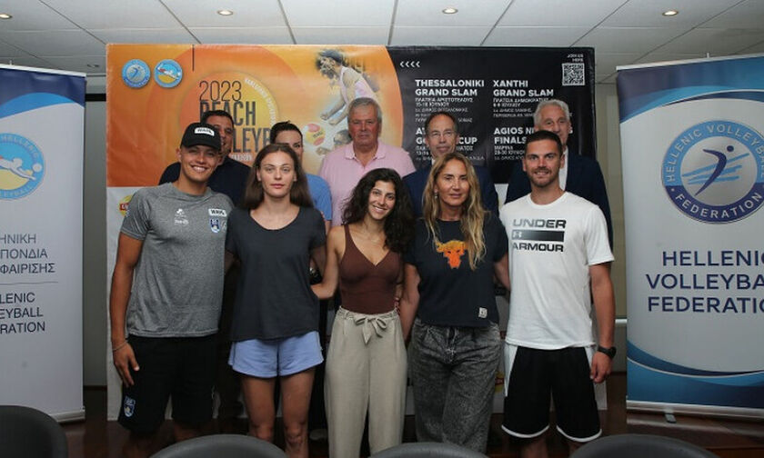 Beach Volley Masters 2023: Πραγματοποιήθηκε η συνέντευξη Τύπου  