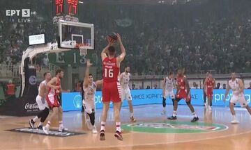 Παναθηναϊκός - Ολυμπιακός: Το εντυπωσιακό comeback από τους ερυθρόλευκους με 12-0!