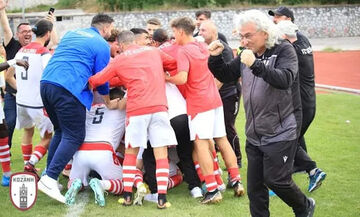 Κοζανη - Τηλυκράτης 1-0: Το γκολ-άνοδος του Αποστολίδη 