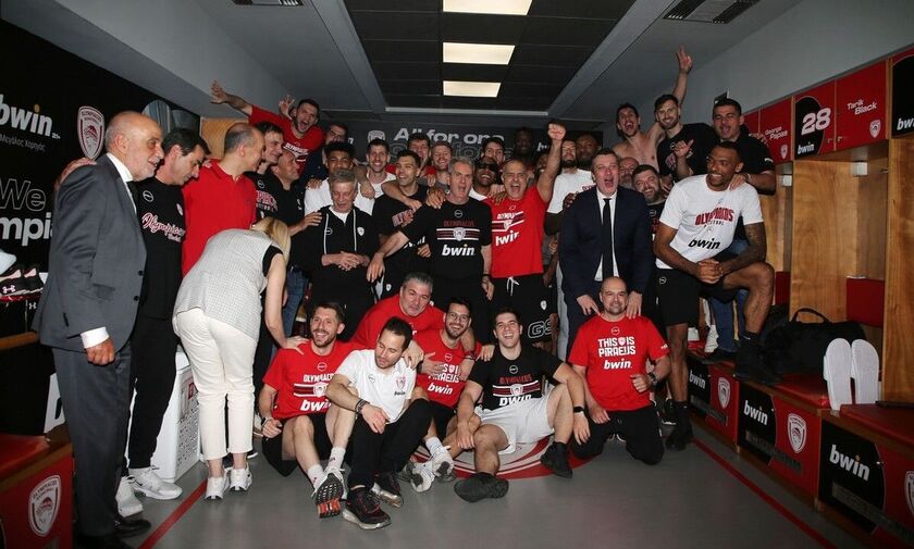 Ολυμπιακός: Τα συγχαρητήρια της ΠΑΕ για την κατάκτηση του τίτλου στο μπάσκετ