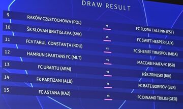 Champions League: Η κλήρωση του α΄ προκριματικού γύρου