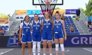 Εθνική 3×3 Γυναικών: Δύο ήττες στην πρεμιέρα των 3ων Ευρωπαϊκών Αγώνων