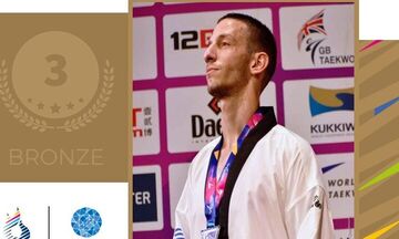 Ευρωπαϊκοί Αγώνες 2023: Χάλκινο μετάλλιο για τον Τεληκωστόγλου στο τάεκβοντο (vid)