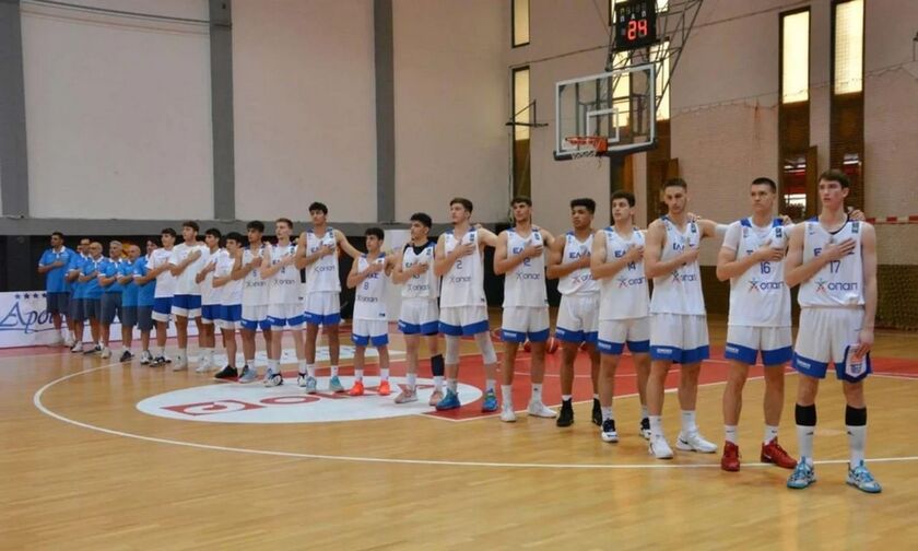 Εθνική Ελλάδας Εφήβων: Σαρωτική φιλική νίκη επί της Εθνικής Μαυροβουνίου με 86-50