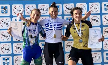 Ποδηλασία - Πανελλήνιο Πρωτάθλημα Δρόμου: Κυρίαρχη η elite Αργυρώ Μηλάκη