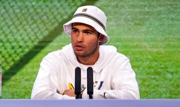 Αλκαράθ: «Ήρθα στο Wimbledon με μεγάλη αυτοπεποίθηση»