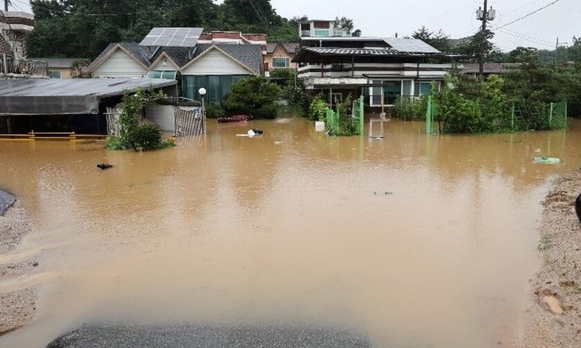 Νότια Κορέα: Επτά νεκροί και 3 αγνοούμενοι από πλημμύρες