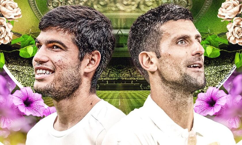 Wimbledon: Μάχη ανάμεσα σε Τζόκοβιτς και Αλκαράθ για τον τίτλο και το Νο. 1 