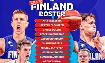 Mundobasket 2023: Με Μάρκανεν η προεπιλογή της Φινλανδίας 