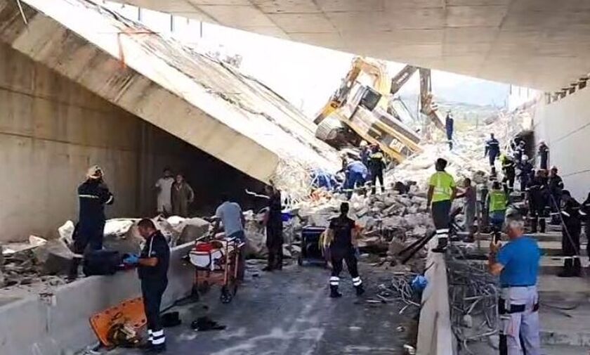 Πάτρα: Τουλάχιστον ένας νεκρός έπειτα από την κατάρρευση γέφυρας (vid)