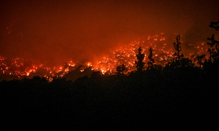 Πυρκαγιές στην Ελλάδα: Ανεξέλεγκτη η φωτιά σε Ρόδο, Αίγιο, Κέρκυρα και Κάρυστο - Εκκενώσεις οικισμών