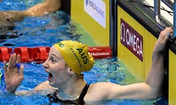 Κολύμβηση: Νέο ρεκόρ στα 200μ. ελεύθερο από την Ο' Κάλαχαν - Κατέρριψε το ρεκόρ της Πελεγκρίνι