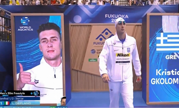 Παγκόσμιο Πρωτάθλημα Υγρού Στίβου: Στον τελικό ο Γκολομέεβ στα 50μ. ελεύθερο 